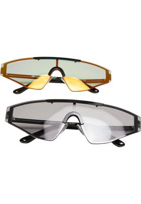 Sunglasses France 2-Pack black/blackholo one size