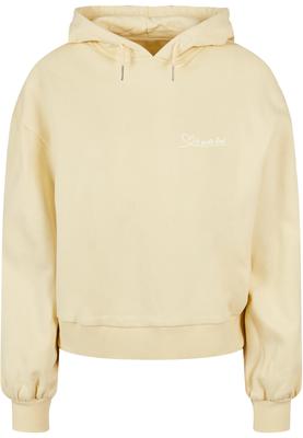Ladies It Beats Loud Organic Oversized Hoody softyellow L