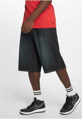 Rocawear FRI Baggy Fit Jeansshort light mid blue washed W31 L32