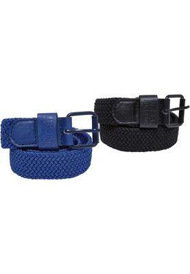 Elastic Belt Set Kids black/spaceblue L/XL
