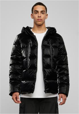 Shark Skin Puffer Jacket black 4XL