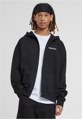 Flowered Skull Heavy Oversize Zipper black 3XL