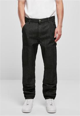 Double Knee Jeans rinsed denim 30