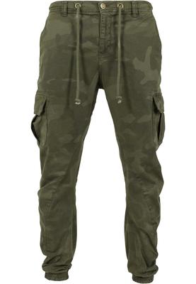 Camo Cargo Jogging Pants olive camo 30