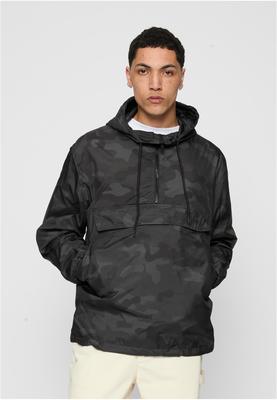 Camo Pull Over Windbreaker darkcamo L