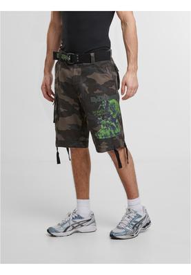 Iron Maiden Savage Shorts The Number of The Beast darkcamo 3XL