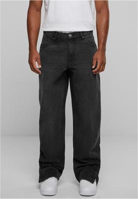Heavy Ounce Straight Fit Zipped Jeans black washed 28