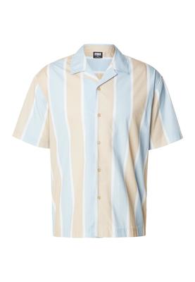 Summer Stripe Resort Shirt black/white 3XL