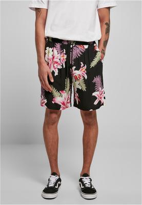 Viscose AOP Resort Shorts darkjungle 3XL
