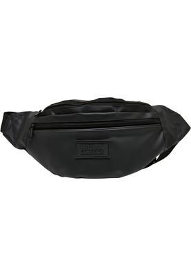 Coated Basic Shoulder Bag black one size