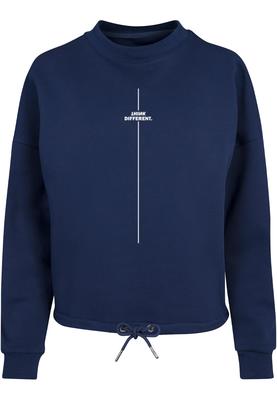 Ladies Think Different Oversize Crewneck cobalt blue L