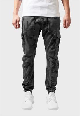 Camo Cargo Jogging Pants olive camo 30