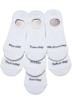 Invisible Weekly Socks 7-Pack black 43-46