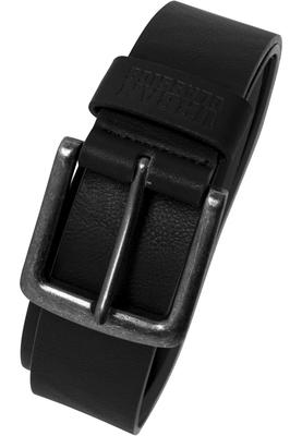 Leather Imitation Belt black L