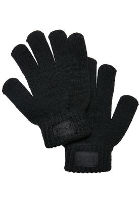 Knit Gloves Kids black L/XL
