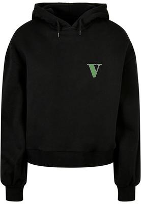 Ladies Grand Collage Organic Oversized Hoodie black 5XL