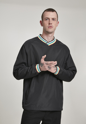 Warm Up Pull Over blk/gry L