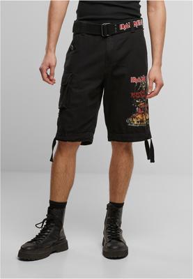 Iron Maiden Savage Shorts The Number of The Beast black edition black 3XL