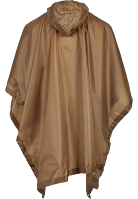 Ripstop Poncho black one size