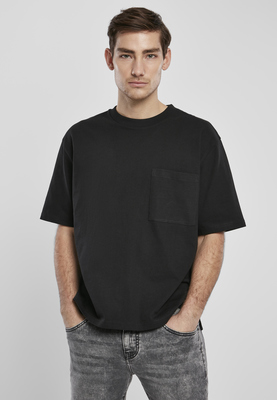 Heavy Boxy Pocket Tee black 3XL