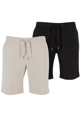 Stretch Twill Joggshorts 2-Pack cloud+black 3XL