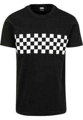 Check Panel Tee black/white 3XL
