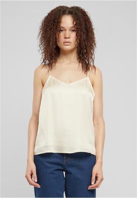Ladies Viscose Satin Slip Top black 3XL