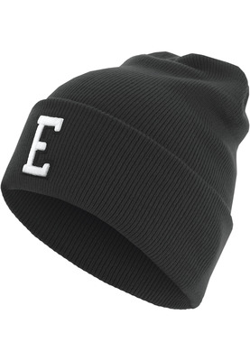 Letter Cuff Knit Beanie A one size