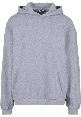 Oversized Light Brushed Fleece Hoody black L
