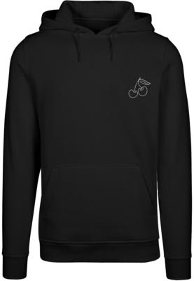 Cherry Fitted Heavy Hoody black 3XL
