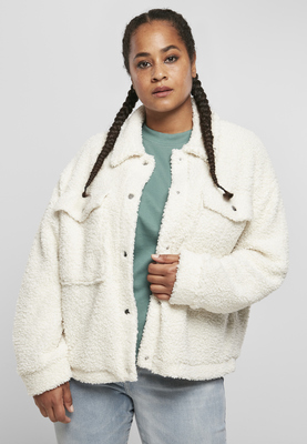 Ladies Sherpa Trucker Jacket offwhite L