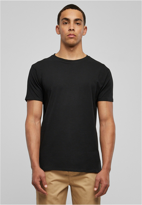 Organic Fitted Strech Tee black 3XL
