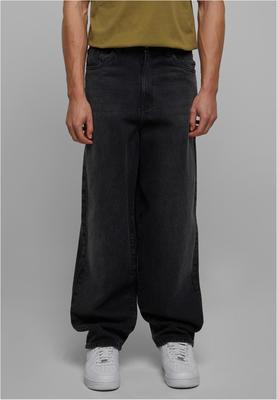 Heavy Ounce Baggy Fit Jeans black washed 28