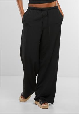 Ladies Structured Wideleg Pants black 3XL