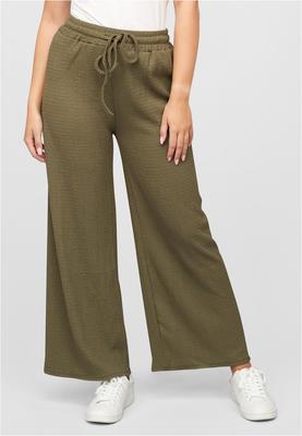 Sommerhose mit weitem Schnitt und Strukturstoff KH L