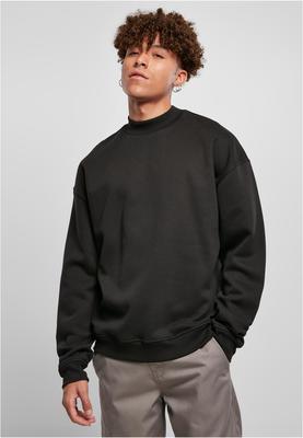 Mock Neck Crew black 3XL