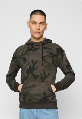 High Neck Camo Hoody olive camo L