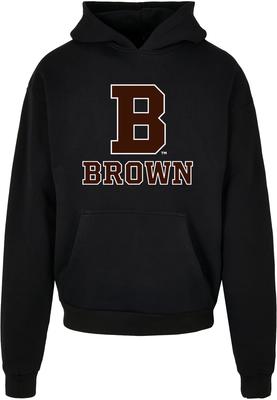 Brown University - B Initial Ultra Heavy Hoody black 3XL