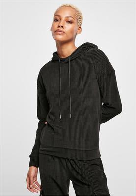 Ladies Velvet Rib Hoody black 3XL