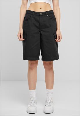 Ladies Cotton Cargo Bermuda black 26