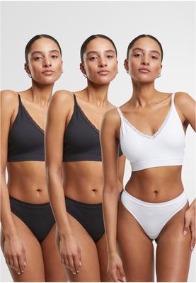 Ladies Rip Tanga 3-Pack blk/blk/blk L