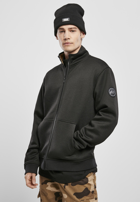 Teddy Bonded Zip Jacket charcoal L