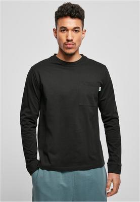 Organic Basic Pocket LS black 3XL
