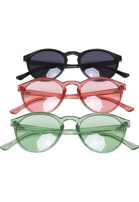 Sunglasses Cypress 3-Pack black/lightgrey/yellow one size