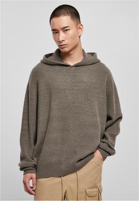 Oversized Chunky Hoody Sweater asphalt M
