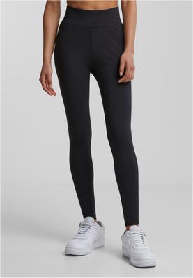 Ladies High Waist Leggings black 3XL