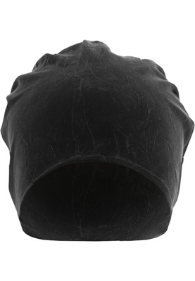 Stonewashed Jersey Beanie black one size