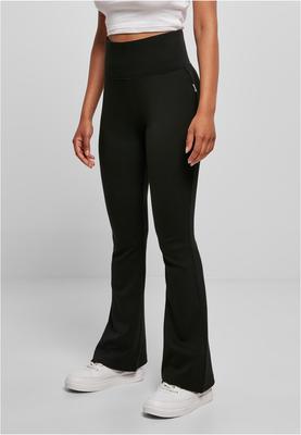 Ladies Organic Interlock Bootcut Leggings  black 3XL