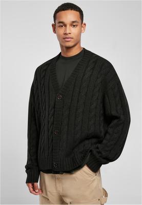 Boxy Cardigan black 3XL