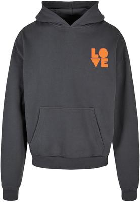 Hugs & Love - Love Ultra Heavy Hoody darkgrey 3XL